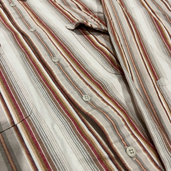 Vintage 90s Eddie Bauer Flannel Shirt Elkhorn Twill Plaid Long Sleeve Mens Large - Picture 3 of 3